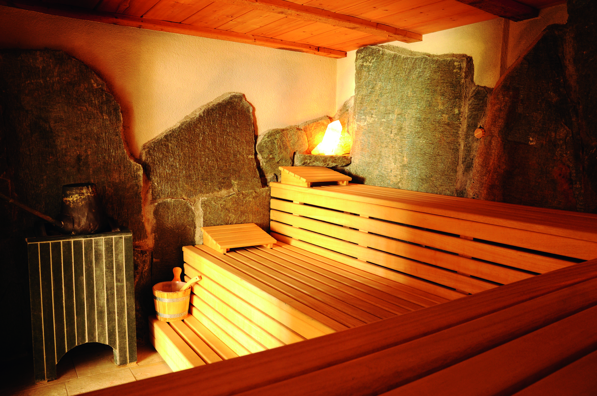 Mineralienhotel Wellness Rock Crystal Bio Sauna